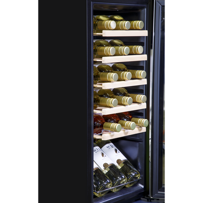 Baridi 18 Bottle Wine Fridge & Cooler - Stainless Steel
