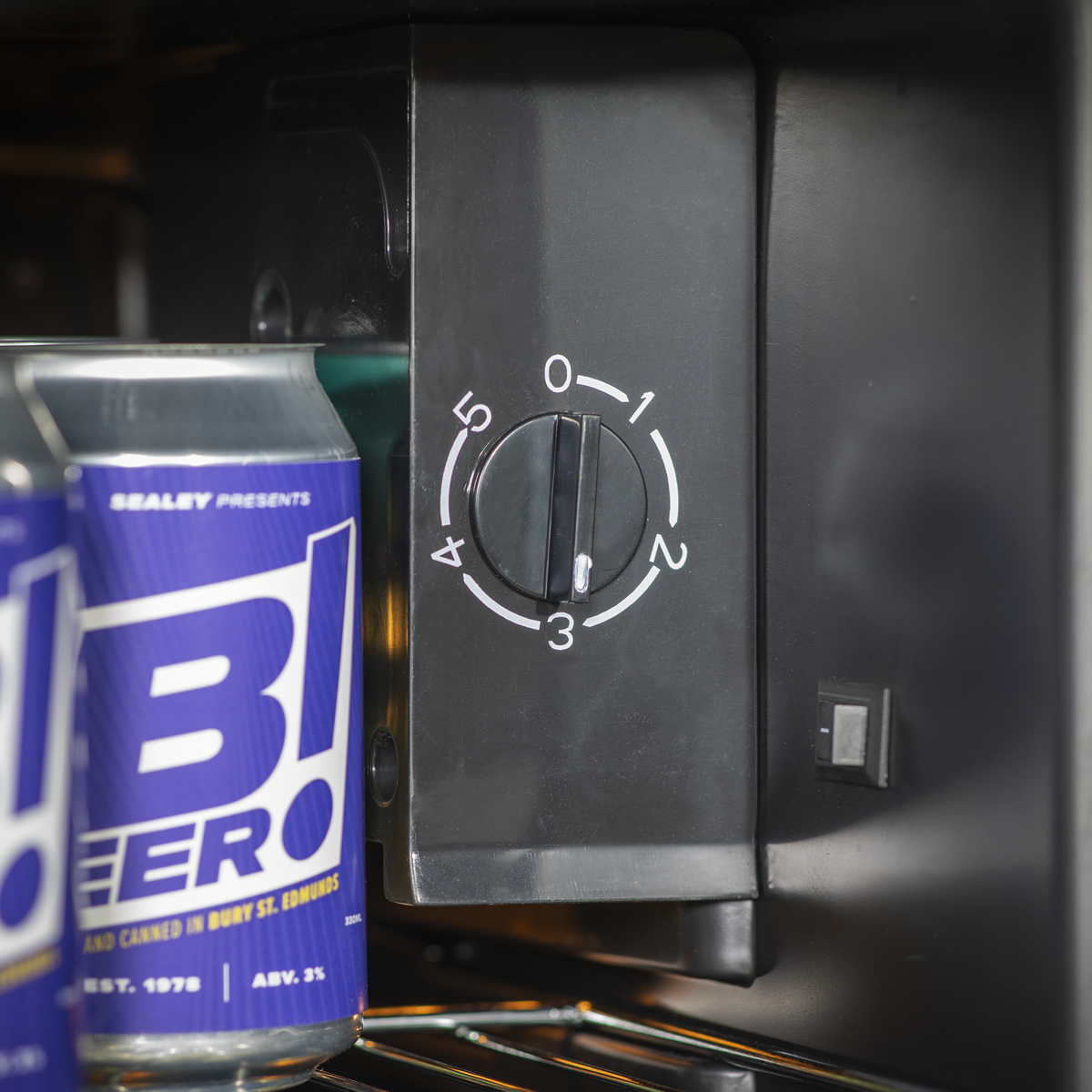 Baridi Wine, Beer & Drinks Fridge 85L Capacity - Stainless Steel