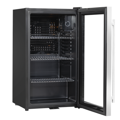 Baridi Wine, Beer & Drinks Fridge 85L Capacity - Stainless Steel