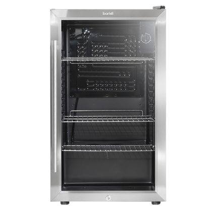Baridi Wine, Beer & Drinks Fridge 85L Capacity - Stainless Steel