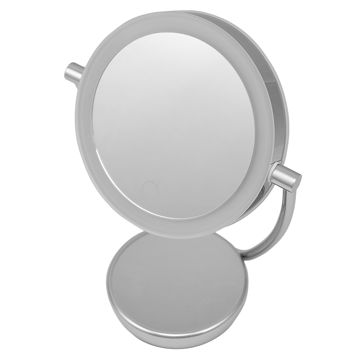 Dellonda Freestanding Double-Sided LED Vanity Mirror 7.5"