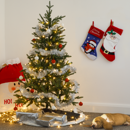 Dellonda Artificial Hinged Christmas Tree