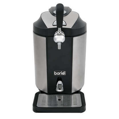 Baridi Mini Keg Draft Beer Dispenser Tap with Integrated Cooling 5L Capacity