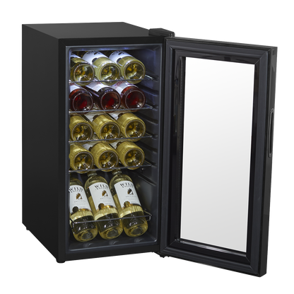 Baridi 15 Bottle Tabletop Wine Fridge & Cooler