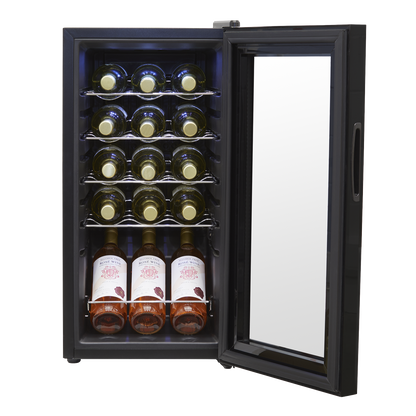 Baridi 15 Bottle Tabletop Wine Fridge & Cooler
