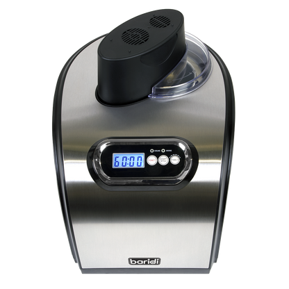 Baridi Ice Cream, Gelato & Sorbet Machine with Fast-Freeze Compressor Cooling 1.5L Capacity