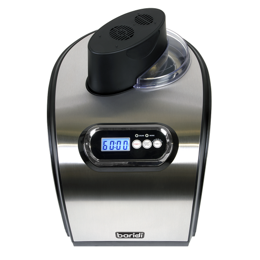 Baridi Ice Cream, Gelato & Sorbet Machine with Fast-Freeze Compressor Cooling 1.5L Capacity