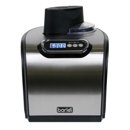 Baridi Ice Cream, Gelato & Sorbet Machine with Fast-Freeze Compressor Cooling 1.5L Capacity