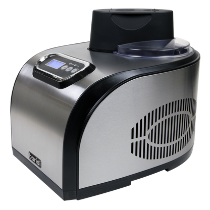Baridi Ice Cream, Gelato & Sorbet Machine with Fast-Freeze Compressor Cooling 1.5L Capacity