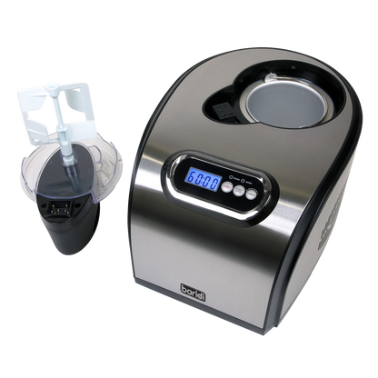 Baridi Ice Cream, Gelato & Sorbet Machine with Fast-Freeze Compressor Cooling 1.5L Capacity