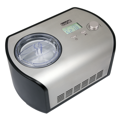 Baridi Ice Cream Maker with Fast Freeze 1.2L Capacity - Stainless Steel