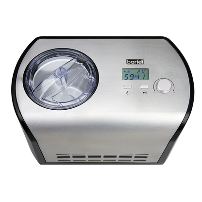 Baridi Ice Cream Maker with Fast Freeze 1.2L Capacity - Stainless Steel