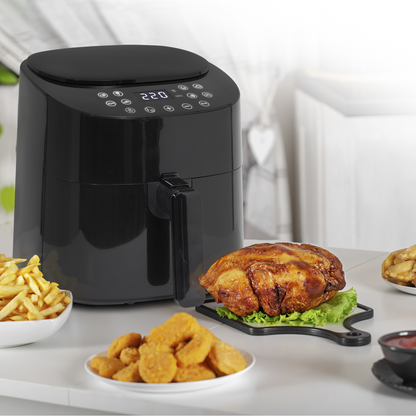 Baridi Single Zone Air Fryer with 8 Preset Functions 3.5L Capacity