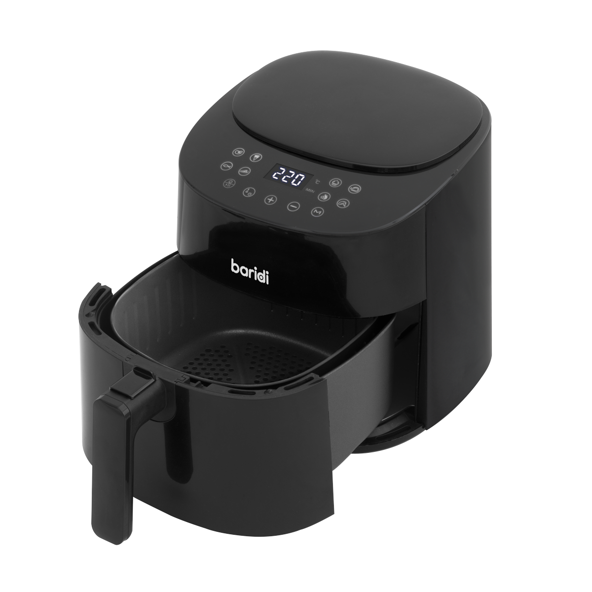 Baridi Single Zone Air Fryer with 8 Preset Functions 3.5L Capacity