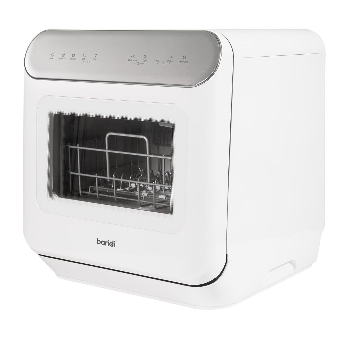 Baridi Tabletop Dishwasher 3 Place Settings 6L Capacity