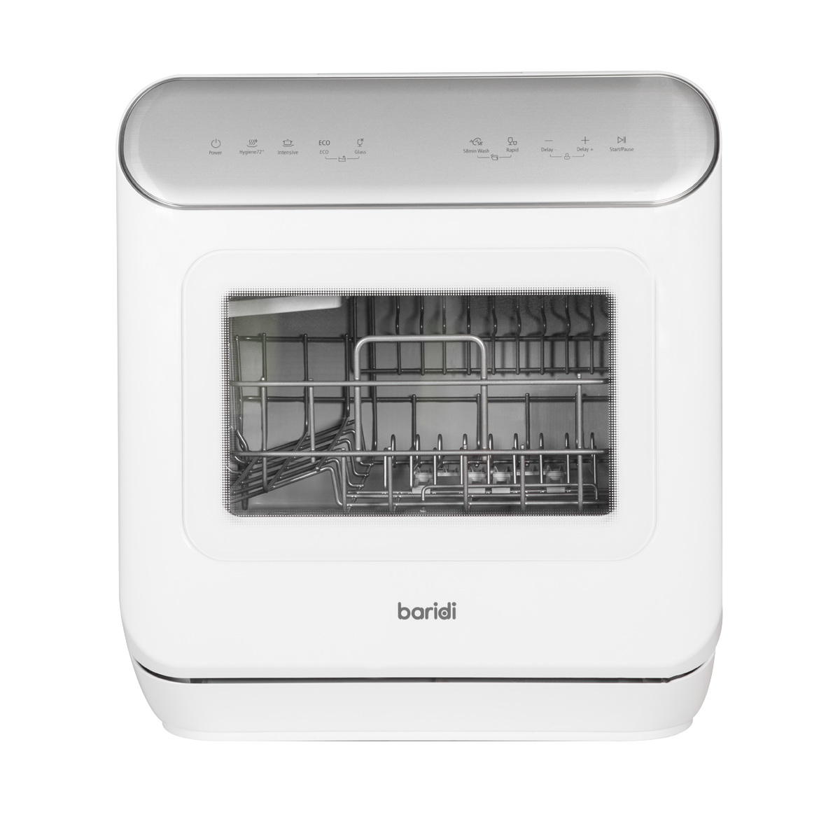 Baridi Tabletop Dishwasher 3 Place Settings 6L Capacity