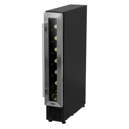 Baridi Extra-Slim 7 Bottle Wine Fridge & Cooler 15cm - Stainless Steel