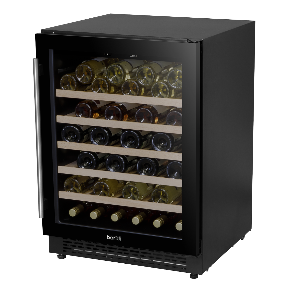 Baridi 54 Bottle Under-Counter/Freestanding Fridge & Cooler 60cm