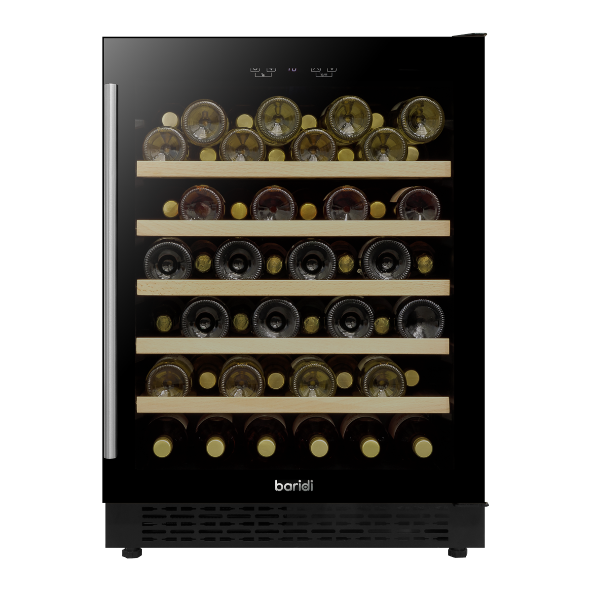 Baridi 54 Bottle Under-Counter/Freestanding Fridge & Cooler 60cm