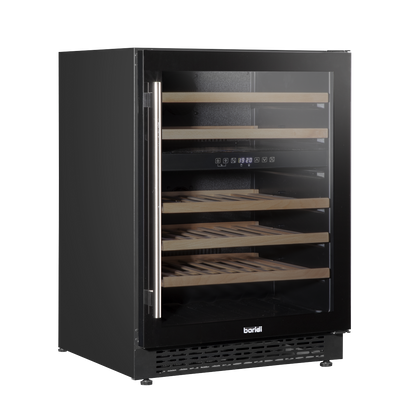 Baridi 46 Bottle Under-Counter/Freestanding Dual Zone Fridge & Cooler 60cm