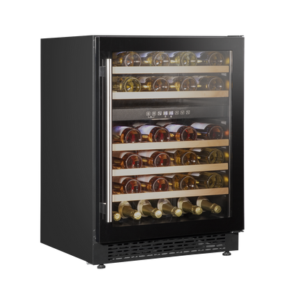 Baridi 46 Bottle Under-Counter/Freestanding Dual Zone Fridge & Cooler 60cm
