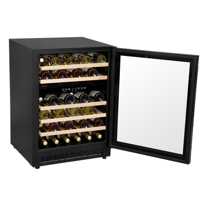 Baridi 46 Bottle Under-Counter/Freestanding Dual Zone Fridge & Cooler 60cm