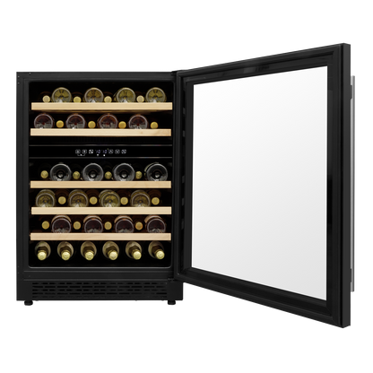 Baridi 46 Bottle Under-Counter/Freestanding Dual Zone Fridge & Cooler 60cm