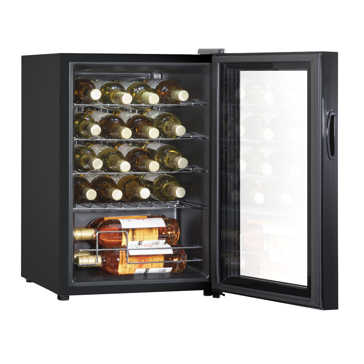 Baridi 20 Bottle Tabletop Wine Fridge & Cooler