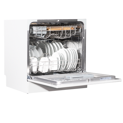 Baridi Tabletop Dishwasher 8 Place Settings 8L Capacity
