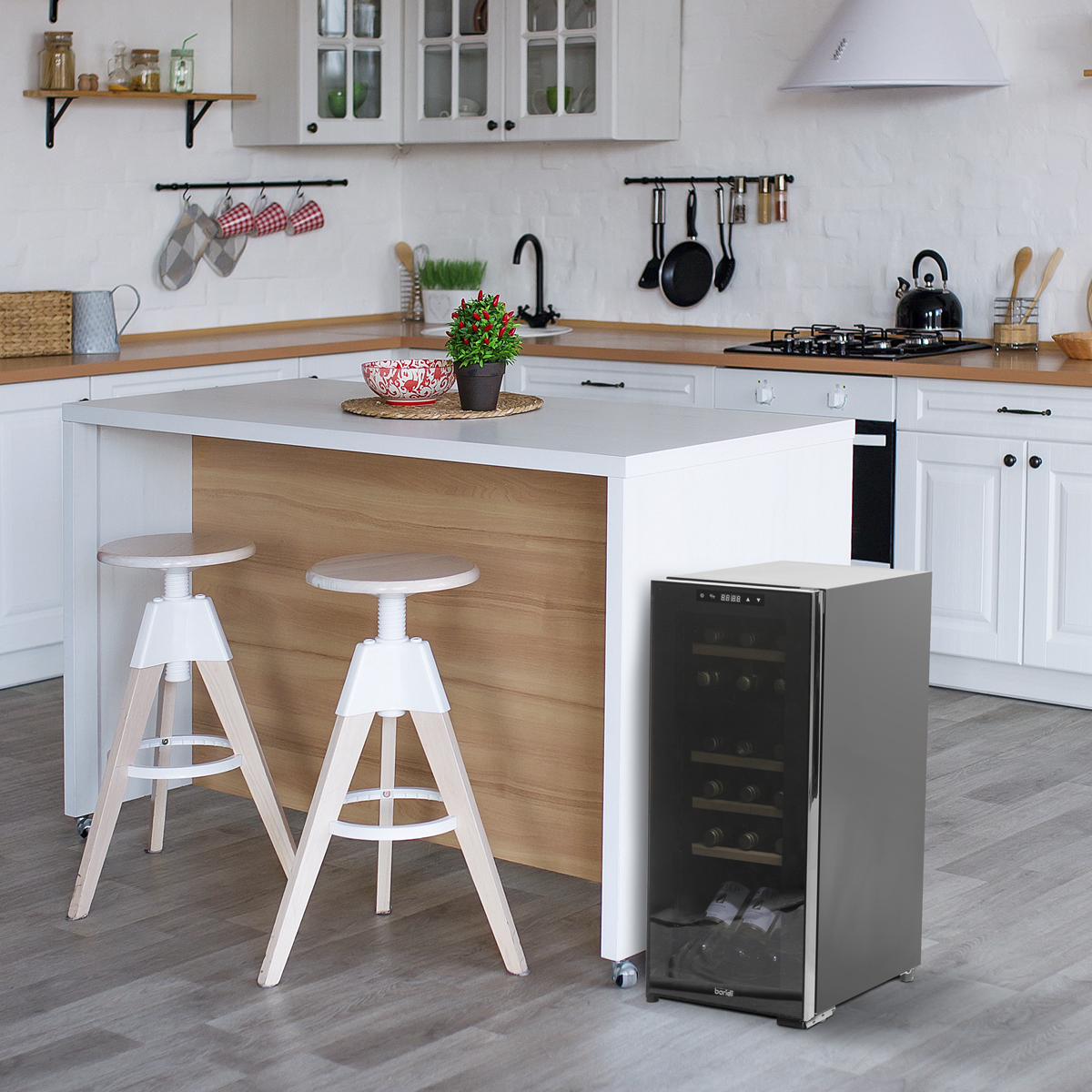 Baridi Dual Zone Wine Fridge & Cooler