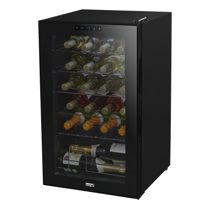 Baridi 24 Bottle Tabletop Wine Fridge & Cooler