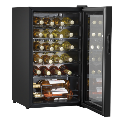 Baridi 24 Bottle Tabletop Wine Fridge & Cooler