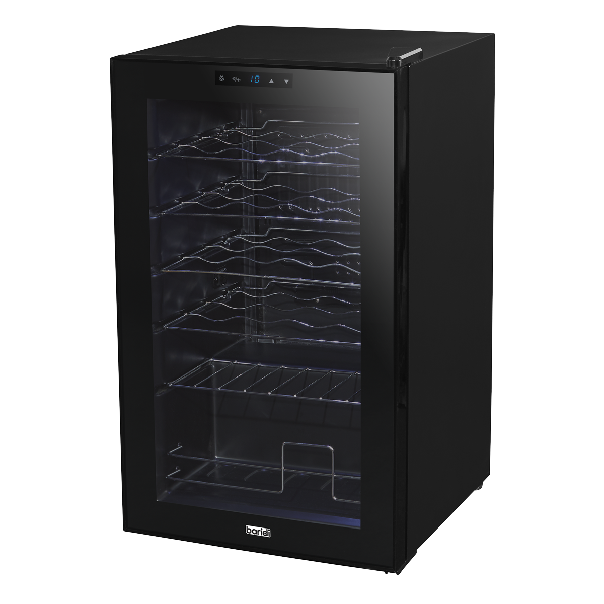 Baridi 24 Bottle Tabletop Wine Fridge & Cooler