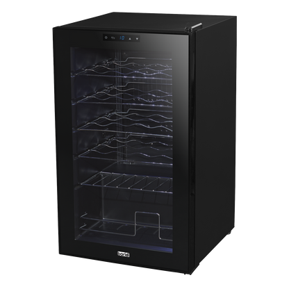Baridi 24 Bottle Tabletop Wine Fridge & Cooler