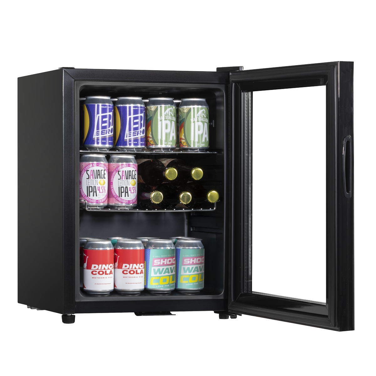 Baridi Mini Drinks Fridge 40L Capacity