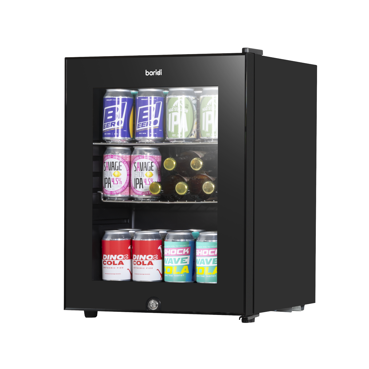 Baridi Mini Drinks Fridge 40L Capacity