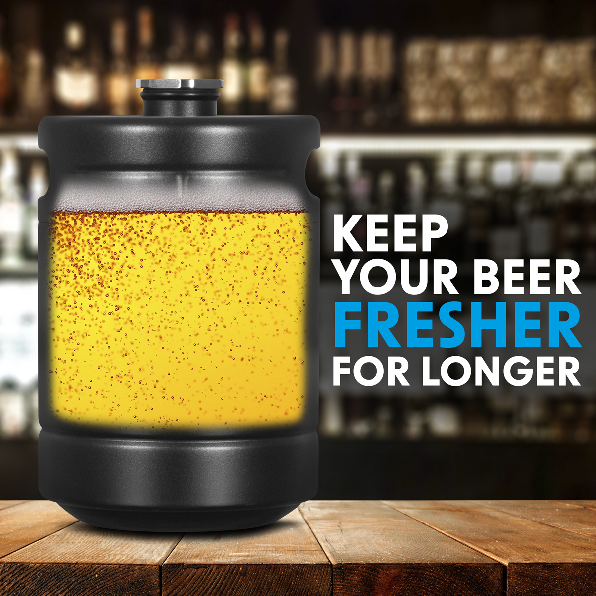 Baridi Keg 2L Capacity