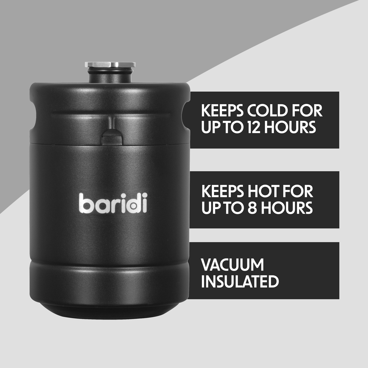 Baridi Keg 2L Capacity