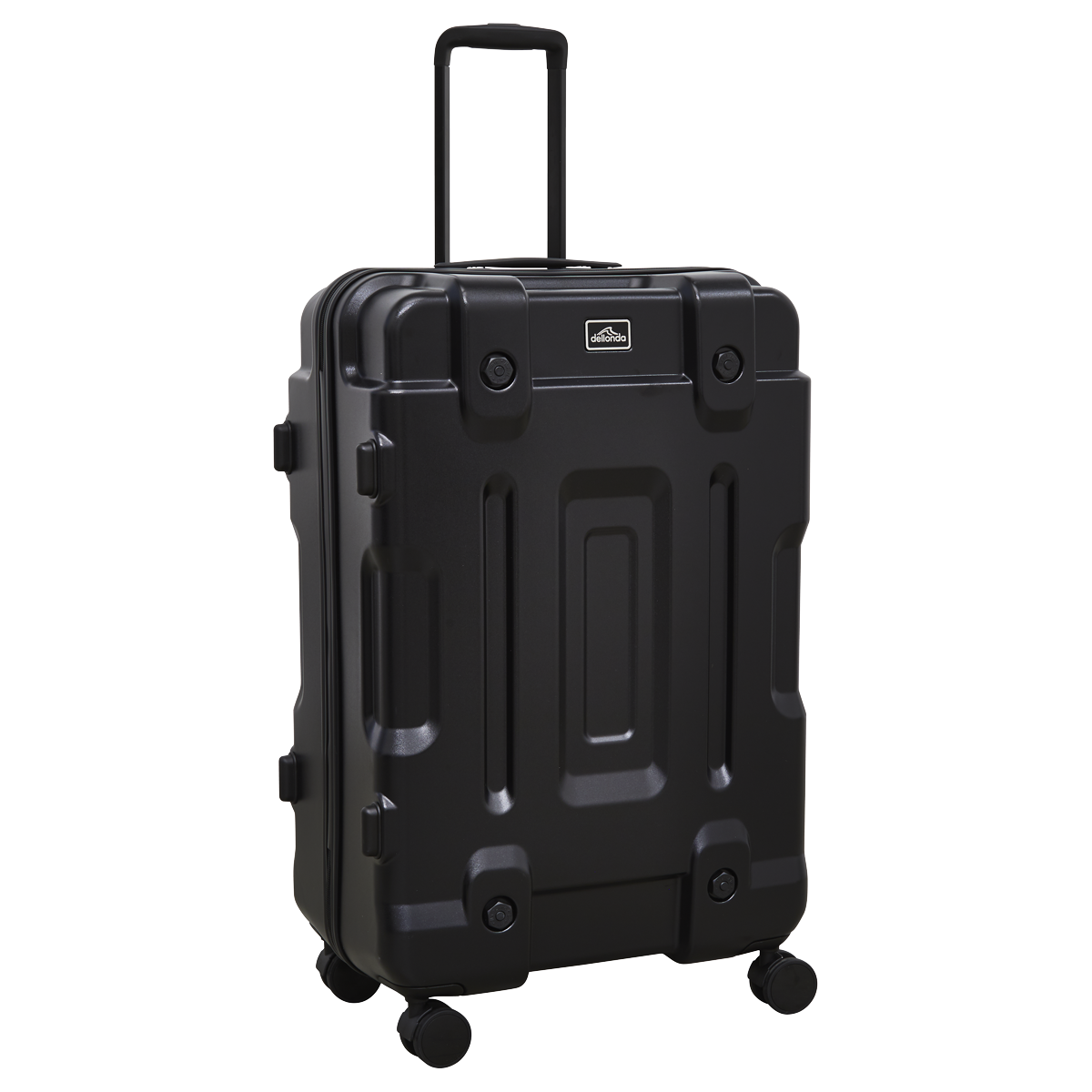 Dellonda Lightweight ABS Luggage Set 3pc - Black