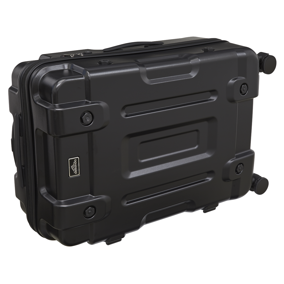 Dellonda Lightweight ABS Luggage Set 3pc - Black