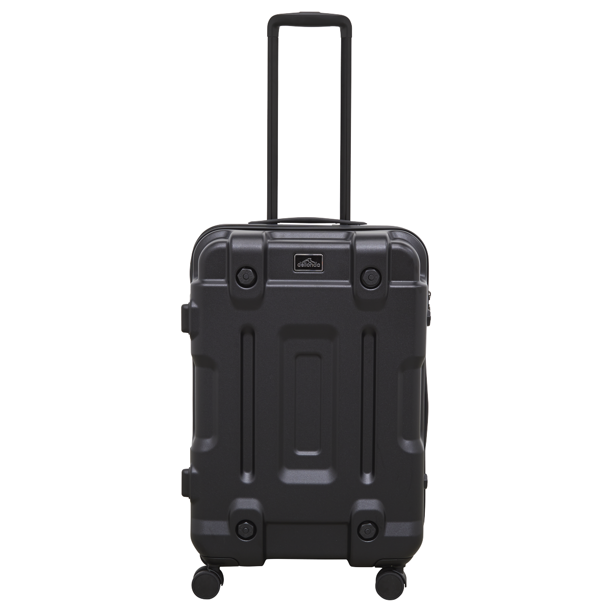 Dellonda Lightweight ABS Luggage Set 3pc - Black