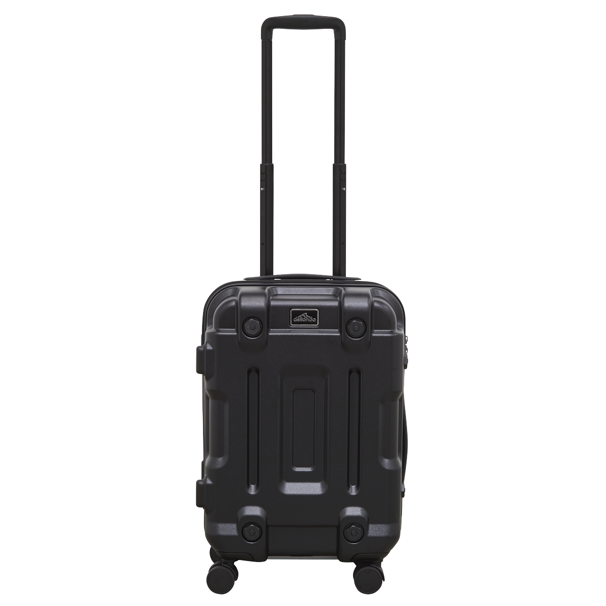 Dellonda Lightweight ABS Luggage Set 3pc - Black