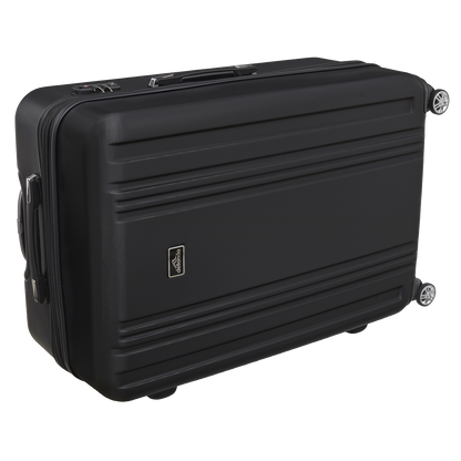 Dellonda Lightweight ABS Luggage Set with TSA Lock - Black