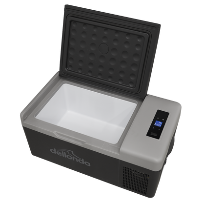 Dellonda Portable Fridge Freezer/Cool Box with LED Display 15L