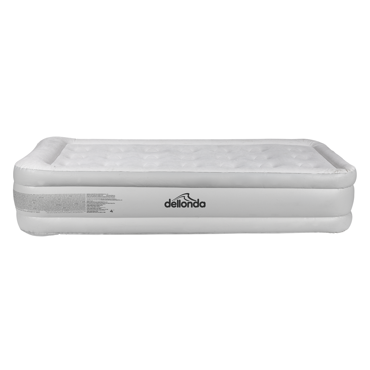 Dellonda Raised Air Bed with Removable Electric Pump & Storage Bag