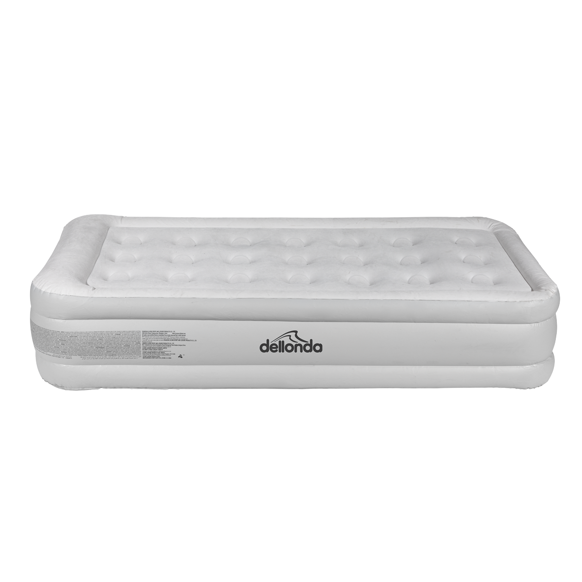 Dellonda Raised Air Bed with Removable Electric Pump & Storage Bag