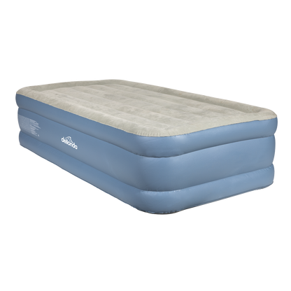 Dellonda Raised Air Bed with Built-in Electric Pump & Storage Bag