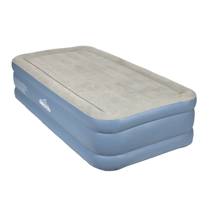 Dellonda Raised Air Bed with Built-in Electric Pump & Storage Bag