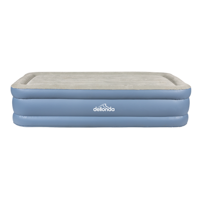Dellonda Raised Air Bed with Built-in Electric Pump & Storage Bag