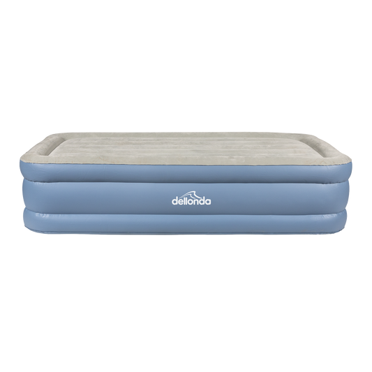 Dellonda Raised Air Bed with Built-in Electric Pump & Storage Bag